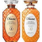 Diane Shampoo & Treatment Moisturizing Ingredient, Repair Ingredient, Straight, Floral & Berry Scent Perfect Beauty Extra Straight Set, 15.9 fl oz (450 ml)