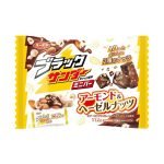 Yuraku Seika Black Thunder Mini Bar Almond & Hazelnut 4.1 oz (112 g)