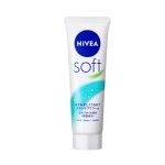 Nivea Soft Skin Care Cream Tube 1.8 oz (50 g) Water Base | Body Care, Hand Cream, Smooth Type, Nivea Soft