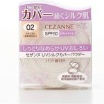 Cezanne UV Silk Cover Powder 02 Natural Spf 50++