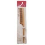 Daiso Peach wood comb (with handle)