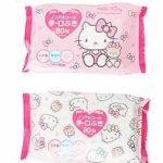 Daiso Hello Kitty baby wipes 107 sheets (125 x 180 mm) pink