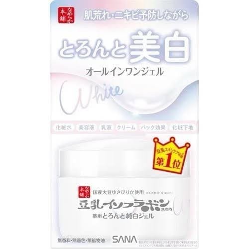 img_6030 Sana Nameraka Honpo Toronto Whitening All In One Gel 100g 2024 Version - Image 1