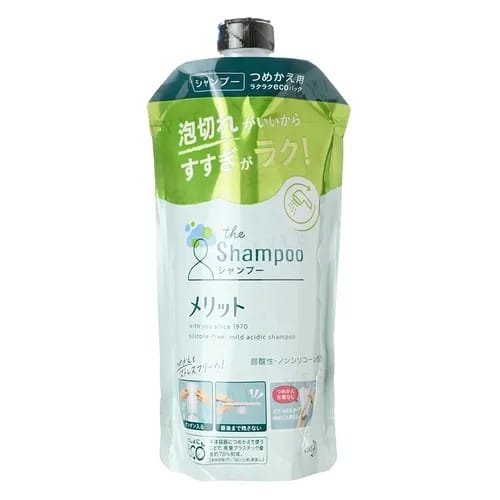 img_6121 Kao Merit The Shampoo Floral Refill 340 Ml - Image 1